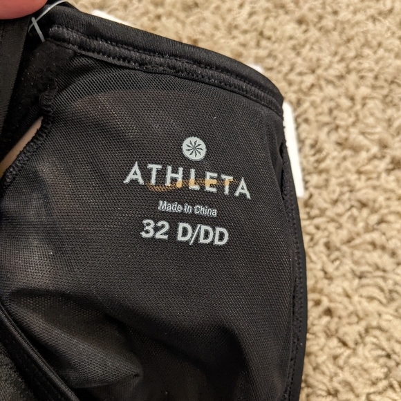 NWT, women's Athleta Laguna Side Scrunch Tankini Top - Picture 12 of 13